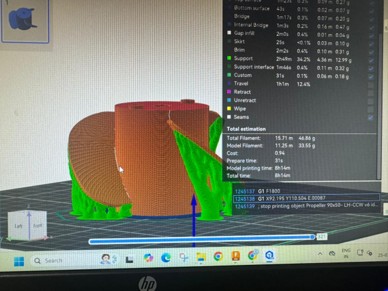 Rapid prototyping output